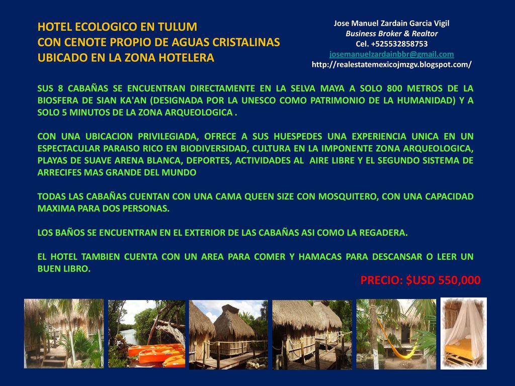 Jose Manuel Zardain Garcia Vigil Business Broker & Realtor