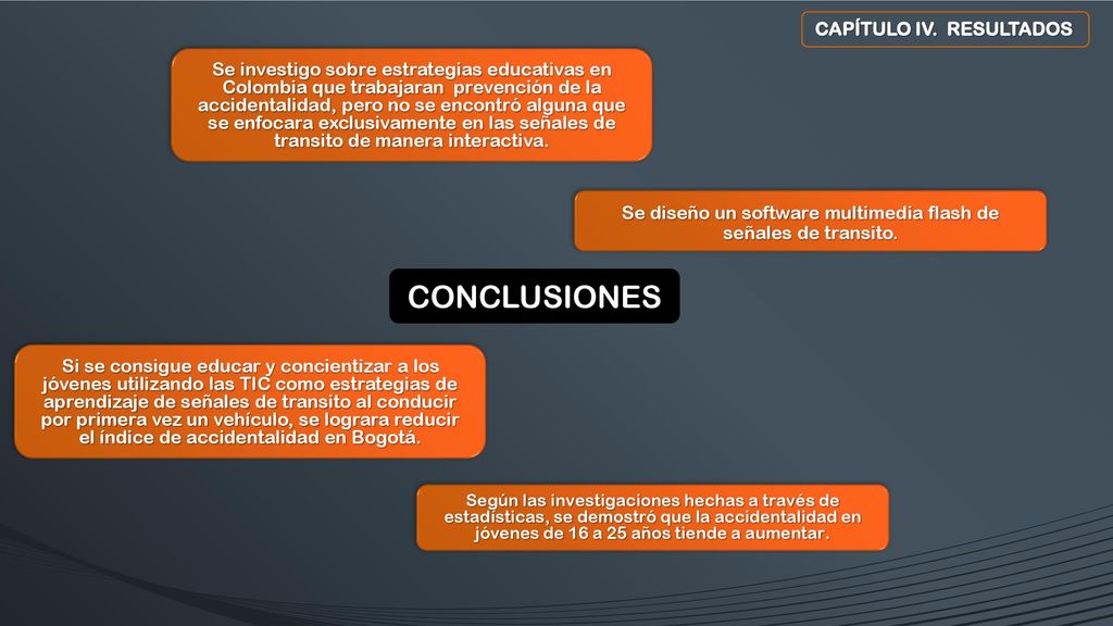Se diseño un software multimedia flash de señales de transito.