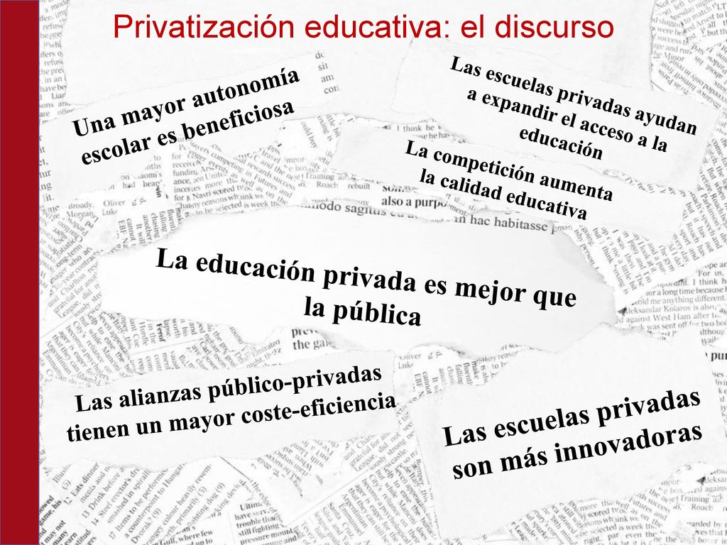Las escuelas privadas ayudan a expandir el acceso a la educación