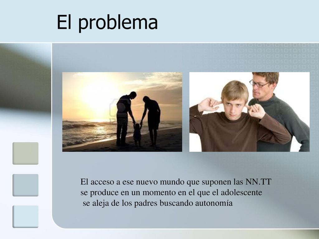 El problema El acceso a ese nuevo mundo que suponen las NN.TT
