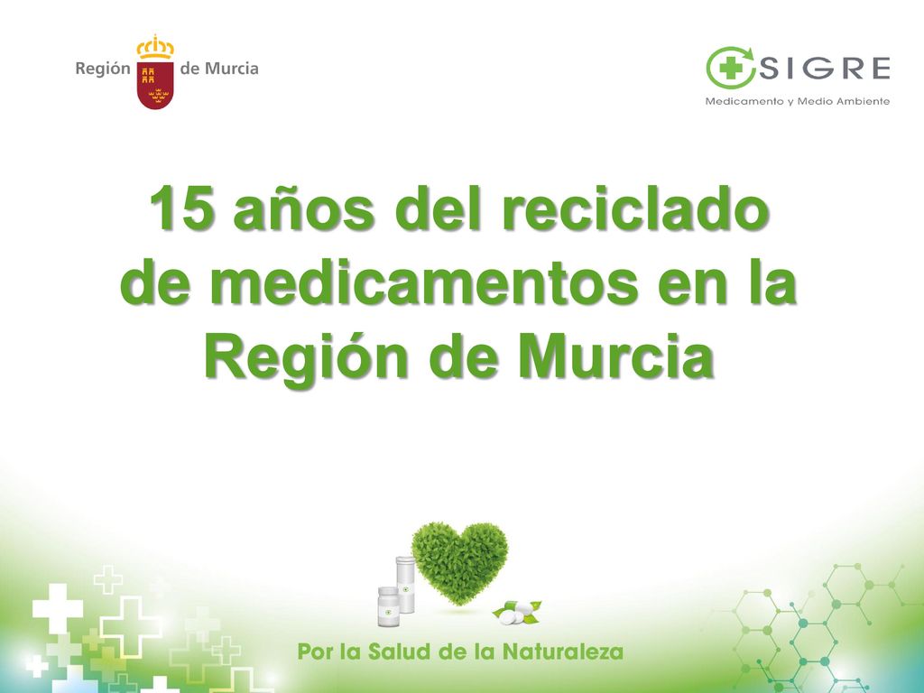15 años del reciclado de medicamentos en la Región de Murcia