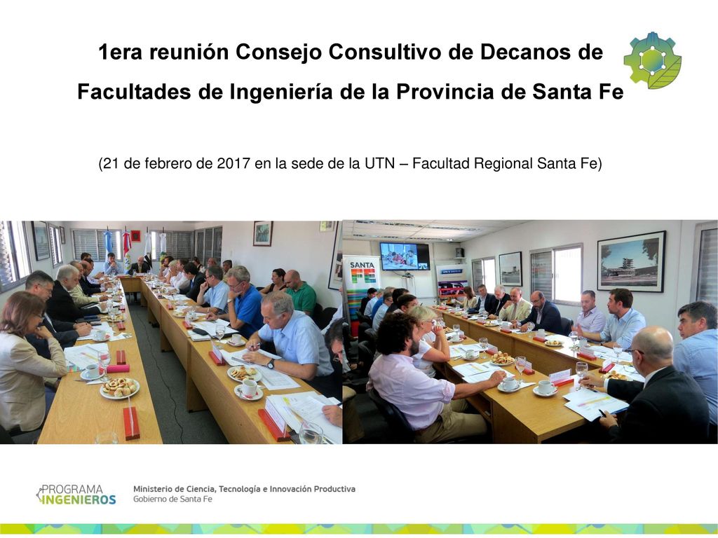 1era reunión Consejo Consultivo de Decanos de Facultades de Ingeniería de la Provincia de Santa Fe