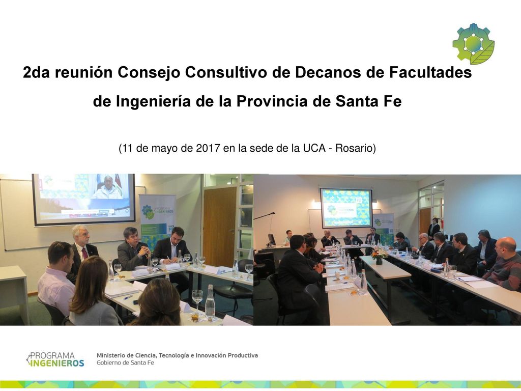 (11 de mayo de 2017 en la sede de la UCA - Rosario)