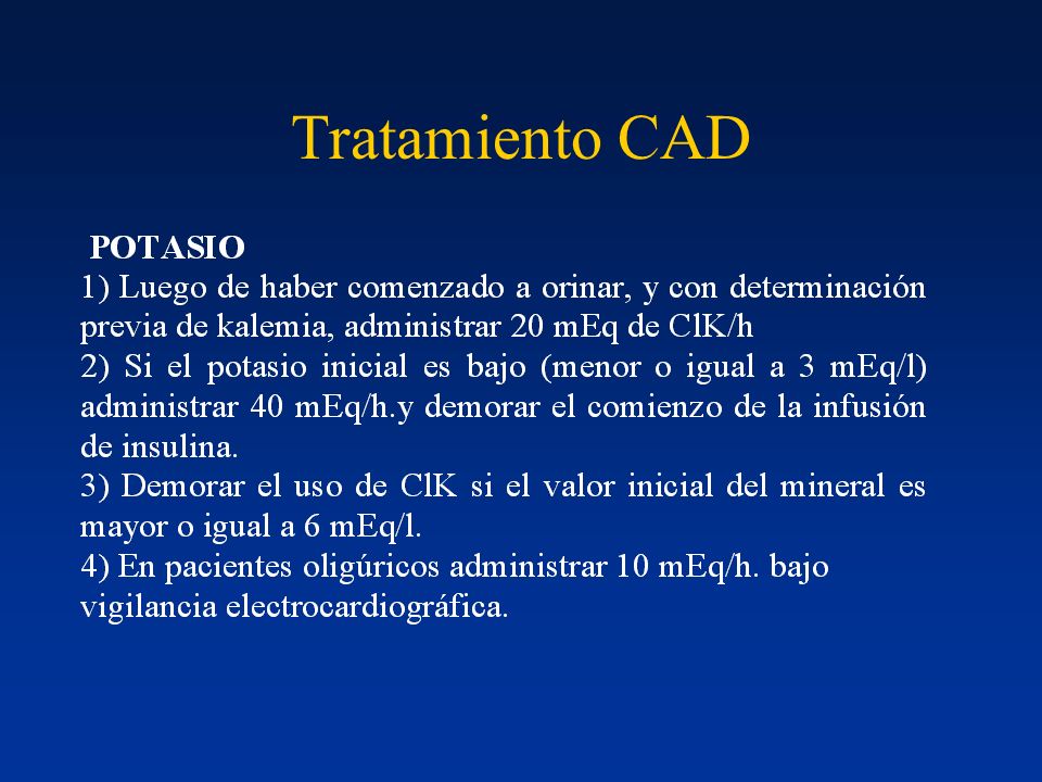 Tratamiento CAD