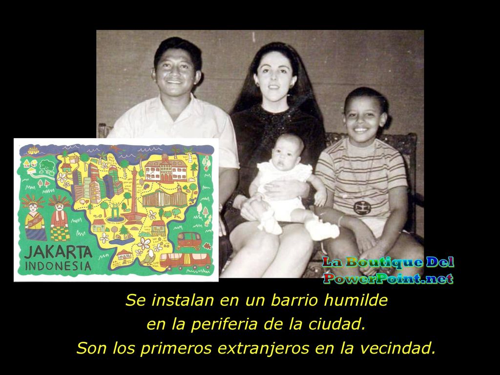 Se instalan en un barrio humilde en la periferia de la ciudad.