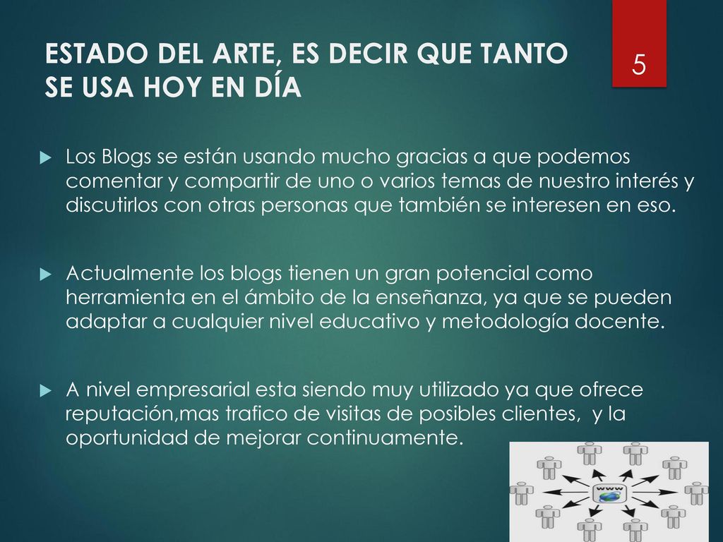 ESTADO DEL ARTE, ES DECIR QUE TANTO SE USA HOY EN DÍA
