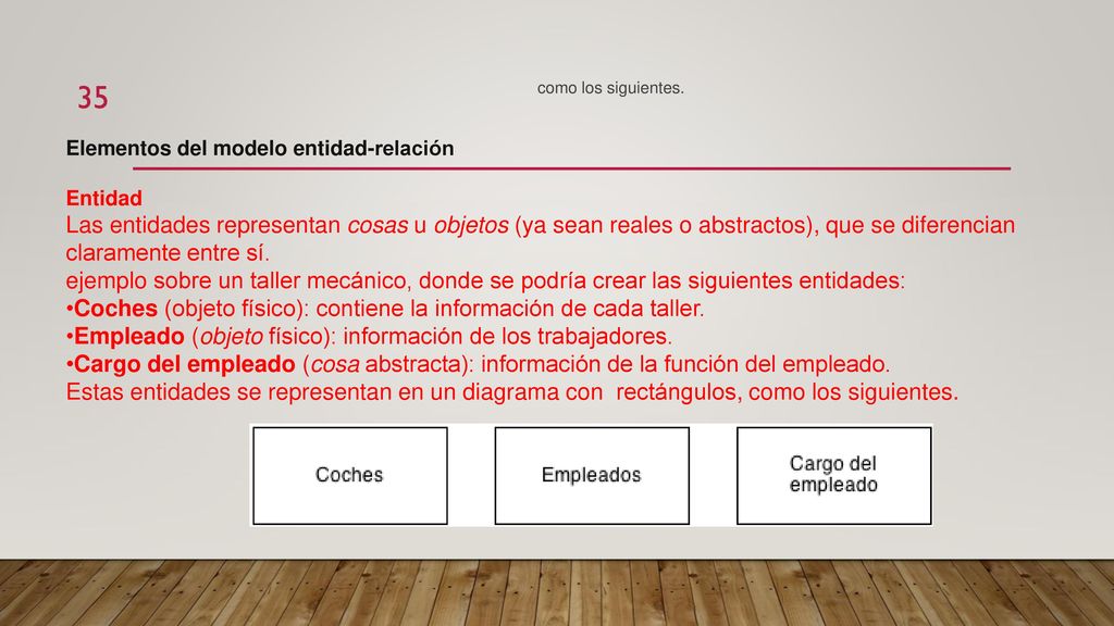 Coches (objeto físico): contiene la información de cada taller.