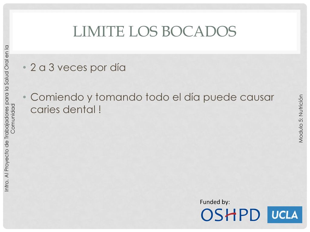 Intro. Al Proyecto de Trabajadores para la Salud Oral en la Comunidad