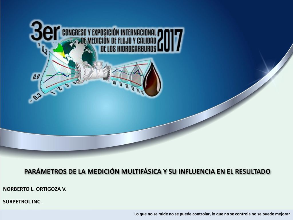 PARÁMETROS DE LA MEDICIÓN MULTIFÁSICA Y SU INFLUENCIA EN EL RESULTADO