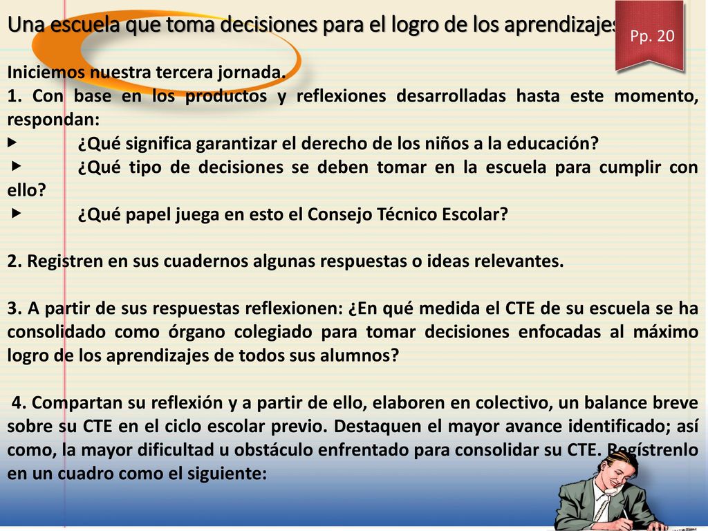 Una escuela que toma decisiones para el logro de los aprendizajes