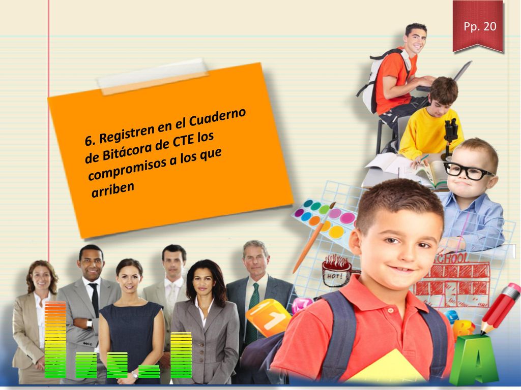 Pp Registren en el Cuaderno de Bitácora de CTE los compromisos a los que arriben