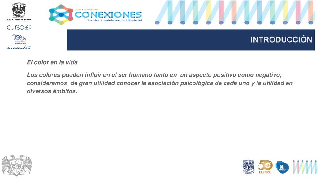 INTRODUCCIÓN El color en la vida
