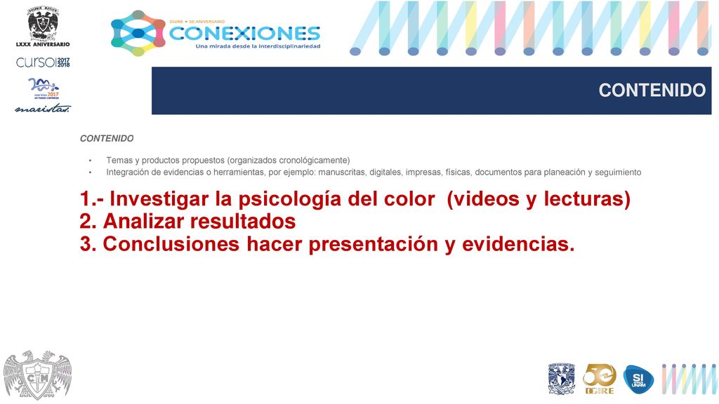 1.- Investigar la psicología del color (videos y lecturas)
