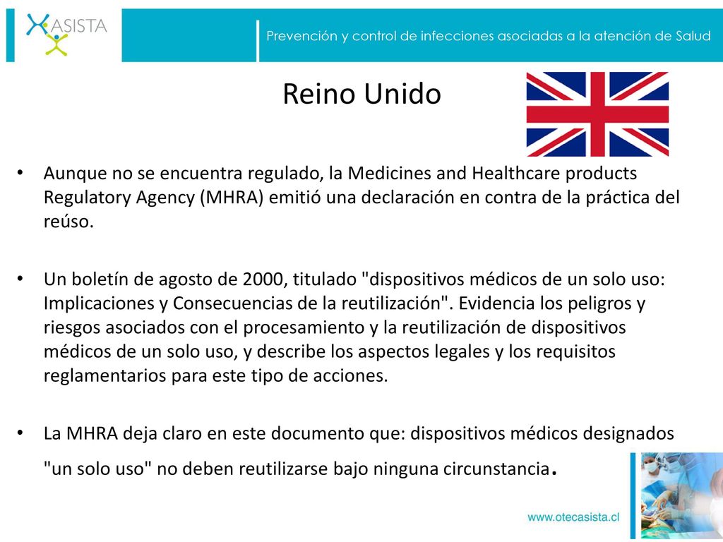 Prevención y control de infecciones asociadas a la atención de Salud
