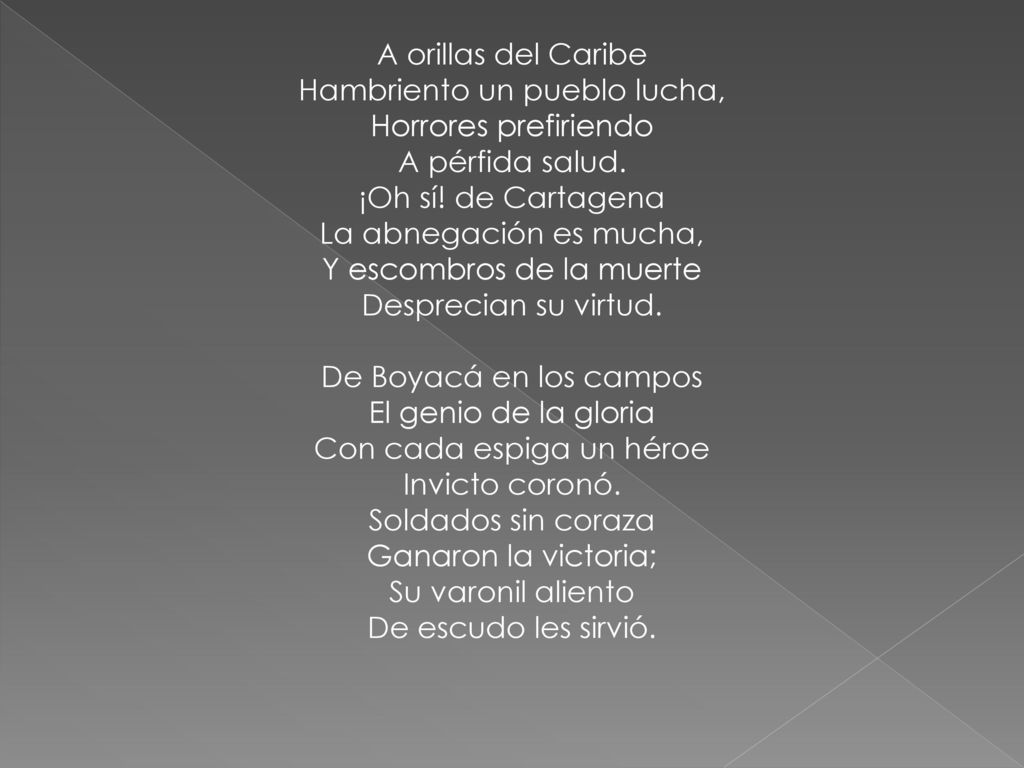 A orillas del Caribe Hambriento un pueblo lucha, Horrores prefiriendo A pérfida salud.