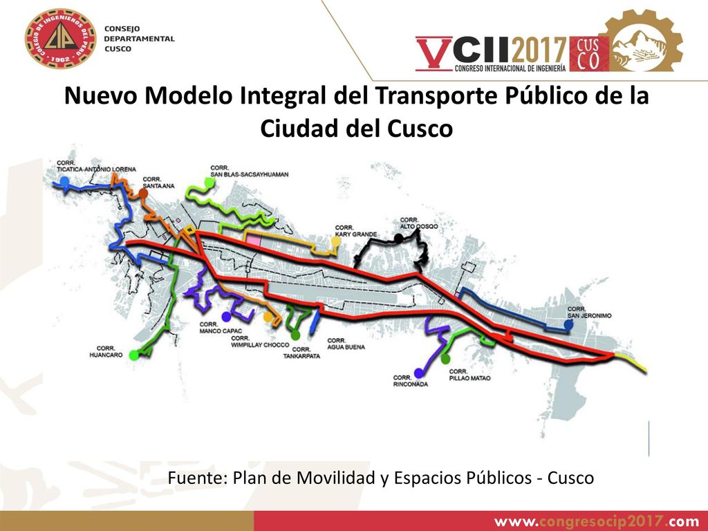 Nuevo Modelo Integral del Transporte Público de la Ciudad del Cusco