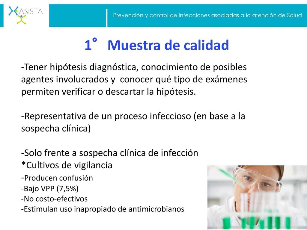 Prevención y control de infecciones asociadas a la atención de Salud