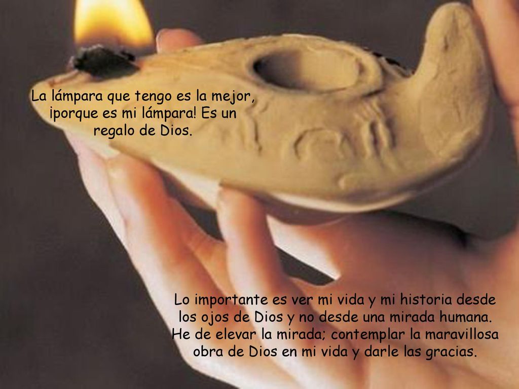 La lámpara que tengo es la mejor, ¡porque es mi lámpara