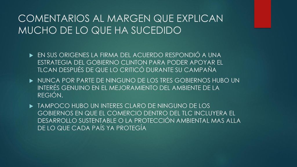 COMENTARIOS AL MARGEN QUE EXPLICAN MUCHO DE LO QUE HA SUCEDIDO