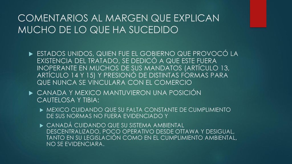 COMENTARIOS AL MARGEN QUE EXPLICAN MUCHO DE LO QUE HA SUCEDIDO
