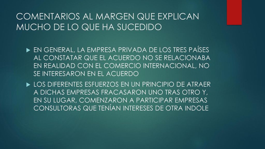 COMENTARIOS AL MARGEN QUE EXPLICAN MUCHO DE LO QUE HA SUCEDIDO