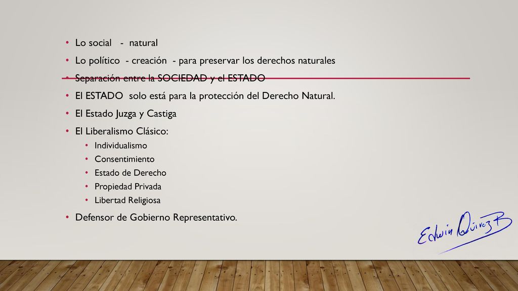 Lo político - creación - para preservar los derechos naturales