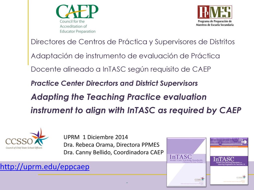 Directores de Centros de Práctica y Supervisores de Distritos