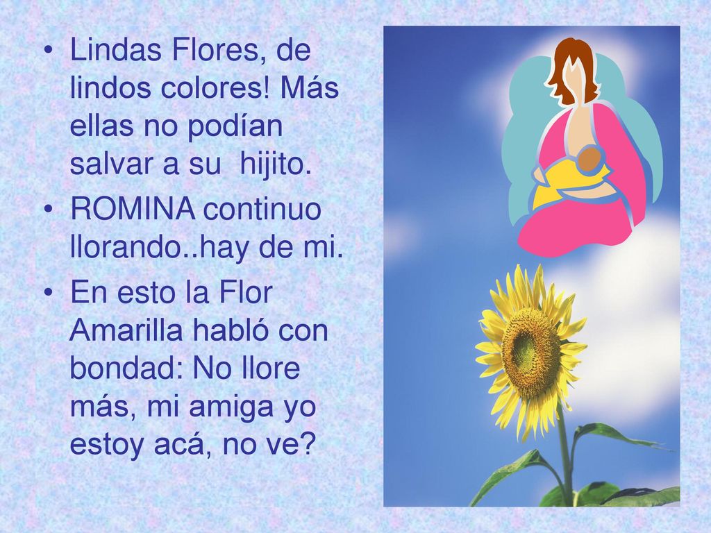 Lindas Flores, de lindos colores