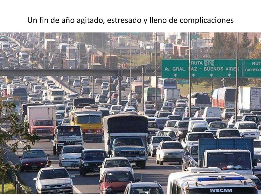 Un fin de año agitado, estresado y lleno de complicaciones
