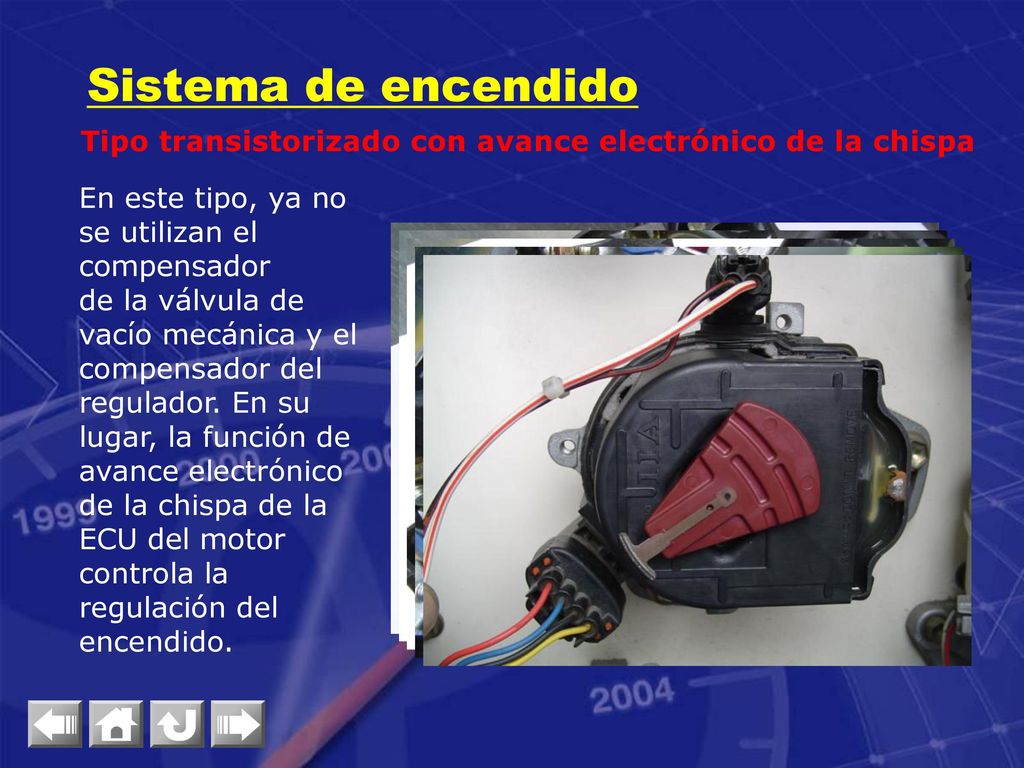 Tipo transistorizado con avance electrónico de la chispa