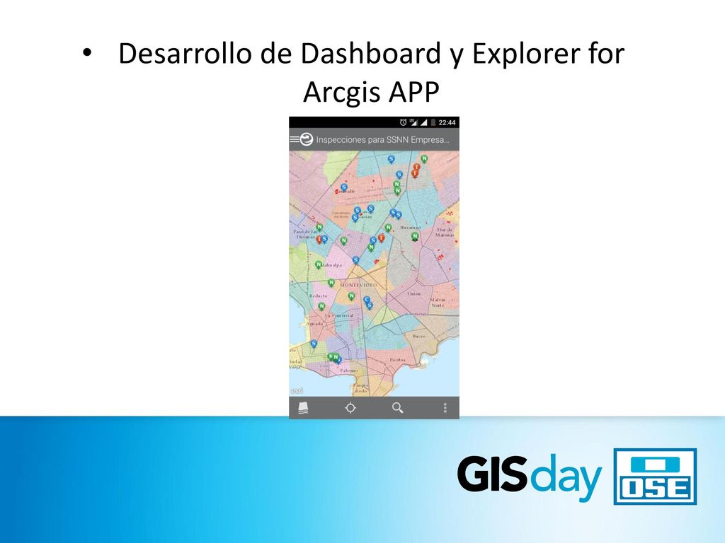 Desarrollo de Dashboard y Explorer for Arcgis APP
