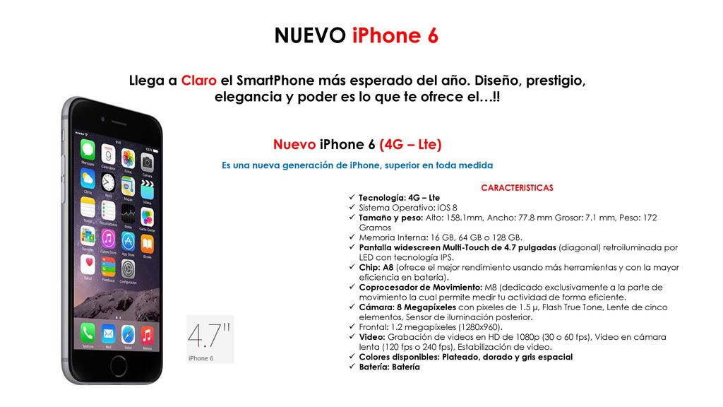 Es una nueva generación de iPhone, superior en toda medida