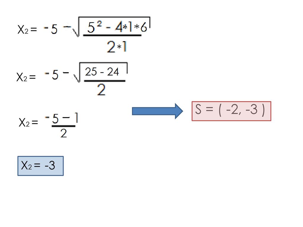 X2 = X2 = S = ( -2, -3 ) X2 = X2 = -3
