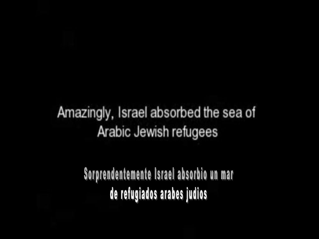 Sorprendentemente Israel absorbio un mar de refugiados arabes judios