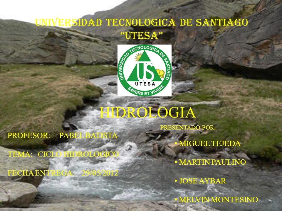 UNIVERSIDAD TECNOLOGICA DE SANTIAGO
