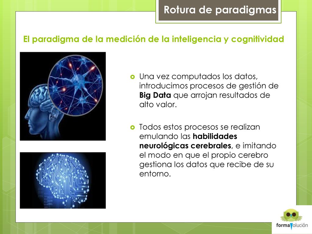 El paradigma de la medición de la inteligencia y cognitividad