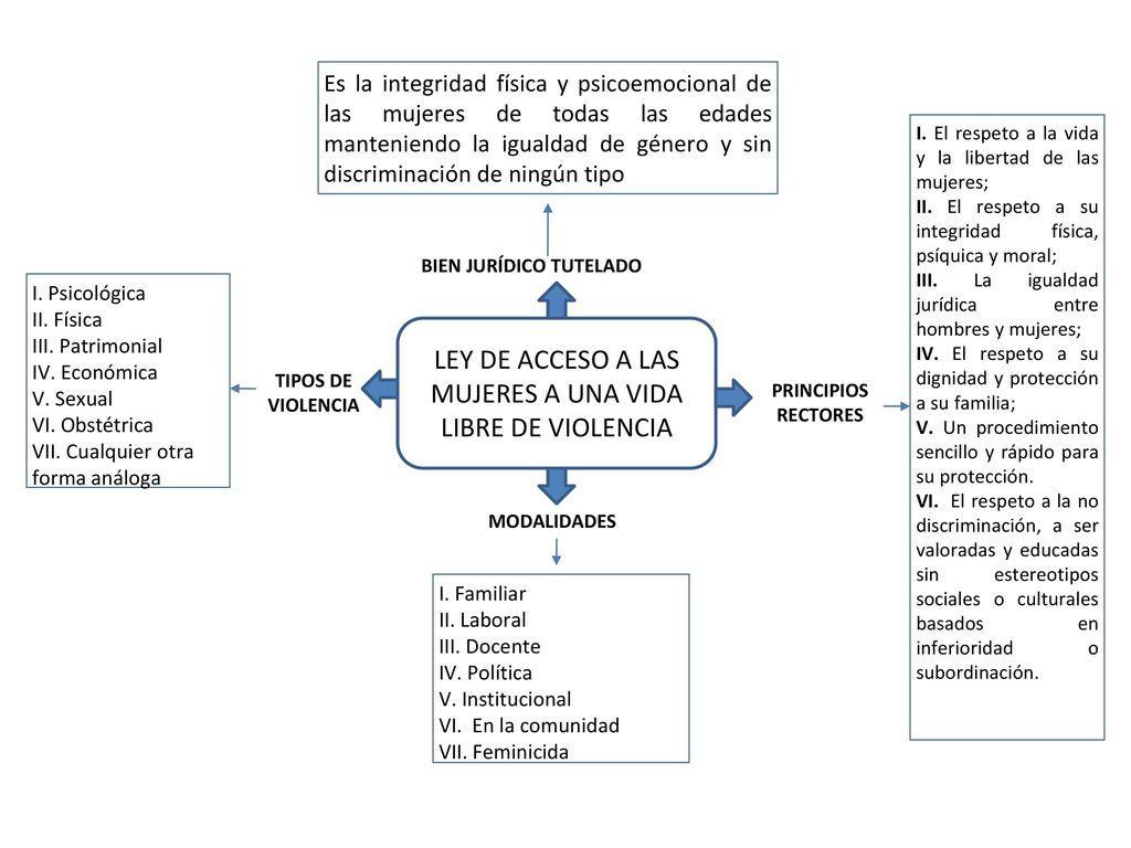 LEY DE ACCESO A LAS MUJERES A UNA VIDA LIBRE DE VIOLENCIA