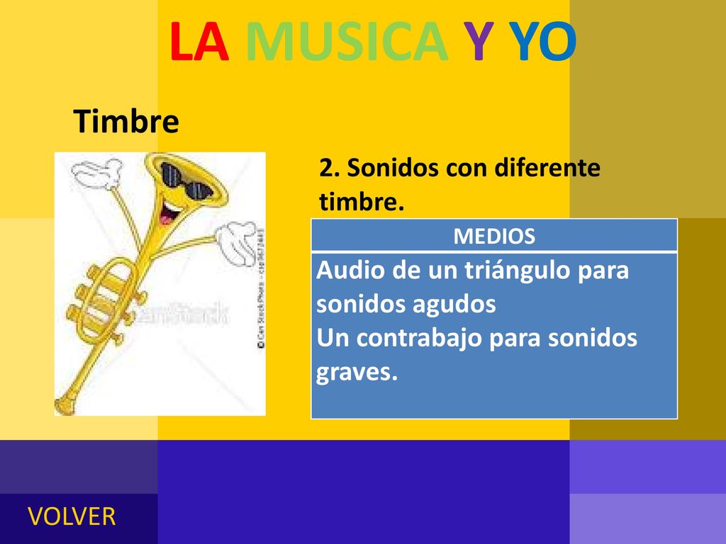 LA MUSICA Y YO Timbre Audio de un triángulo para sonidos agudos