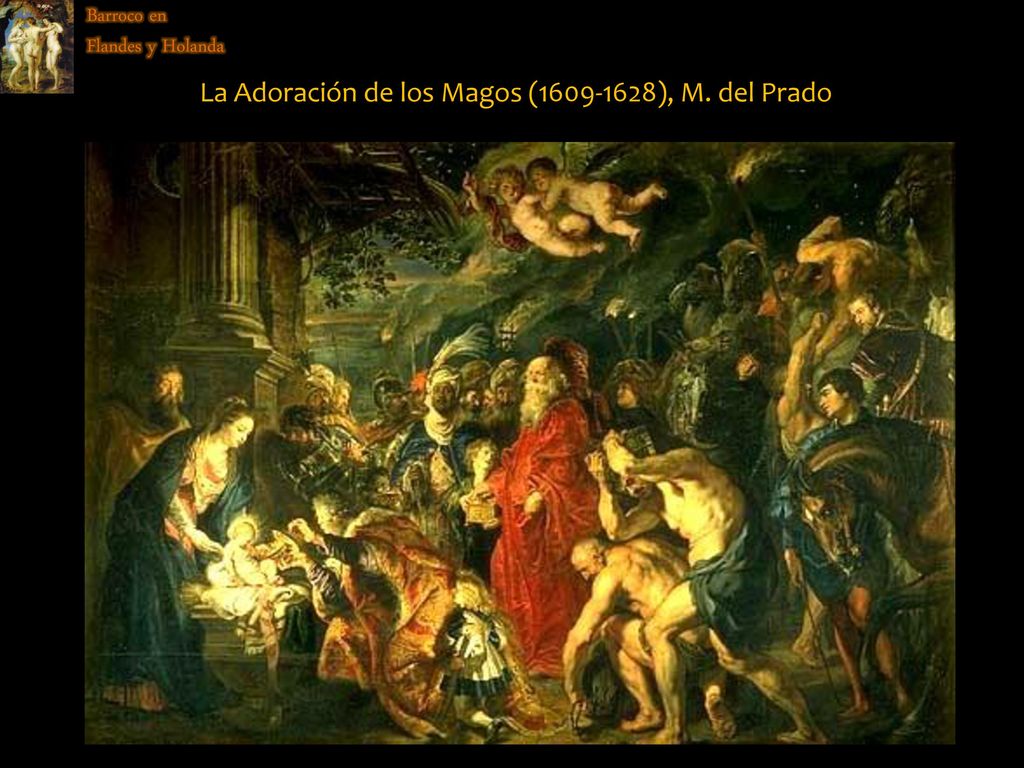 La Adoración de los Magos ( ), M. del Prado
