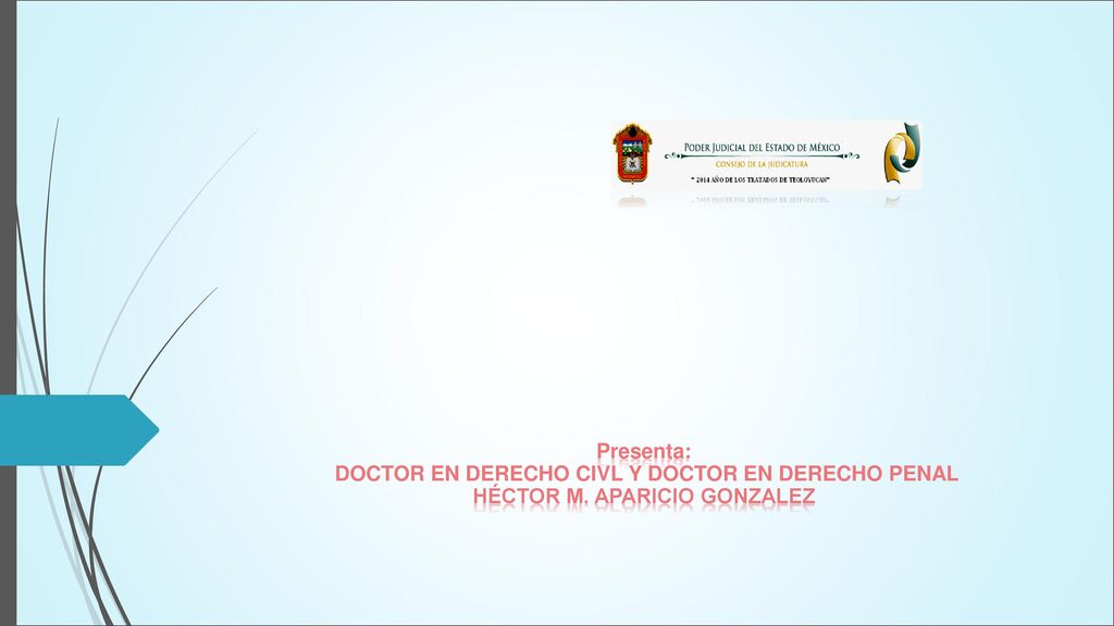 Presenta: DOCTOR EN DERECHO CIVL Y DOCTOR EN DERECHO PENAL HÉCTOR M