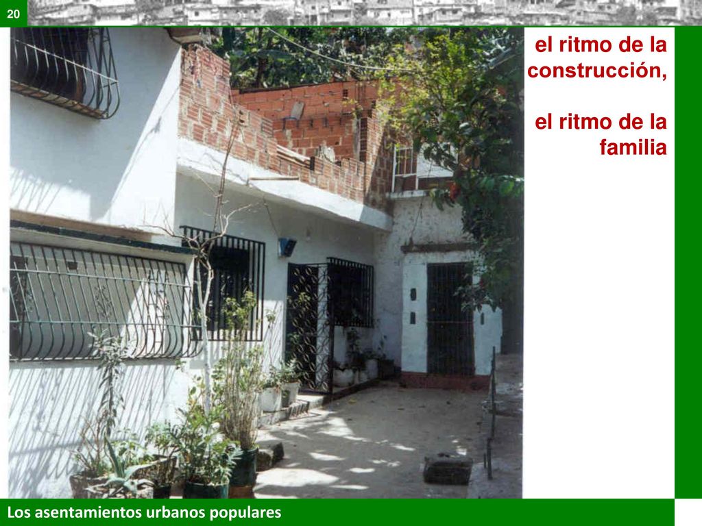 el ritmo de la construcción, el ritmo de la familia