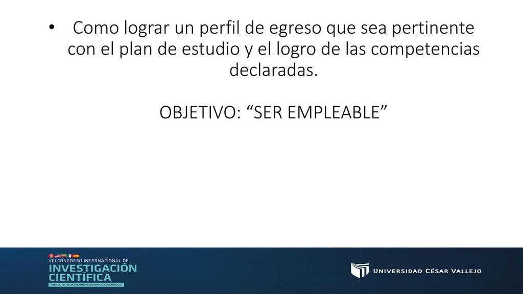 Como lograr un perfil de egreso que sea pertinente con el plan de estudio y el logro de las competencias declaradas.
