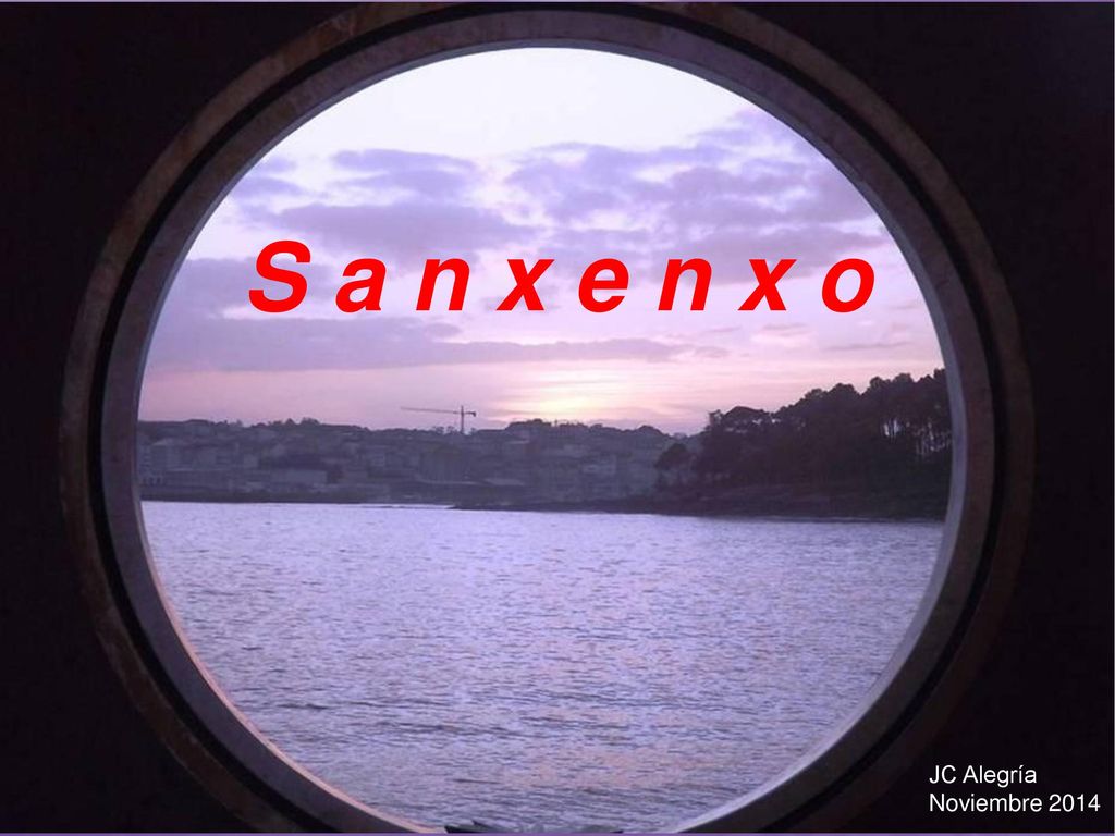 S a n x e n x o JC Alegría Noviembre 2014