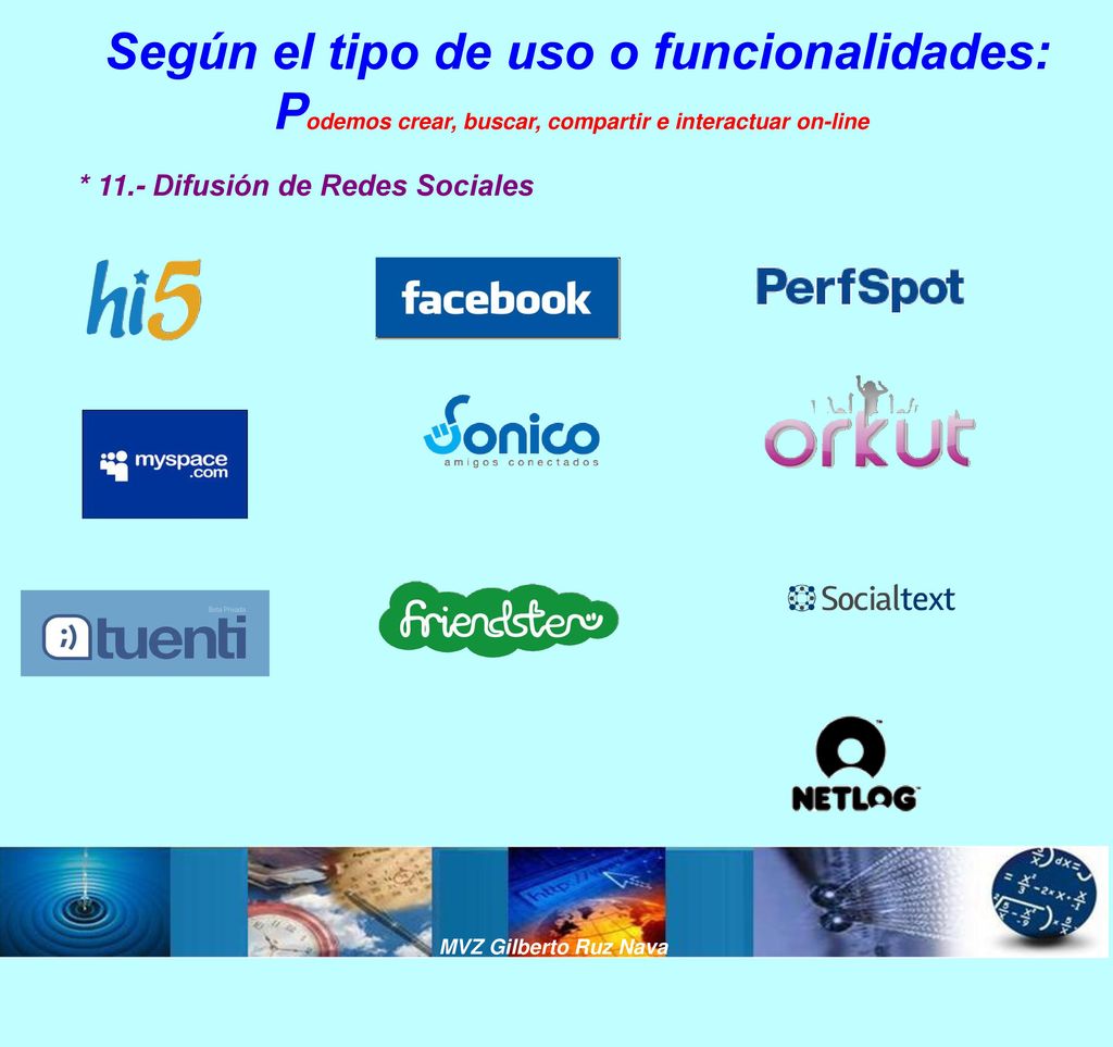 Según el tipo de uso o funcionalidades:
