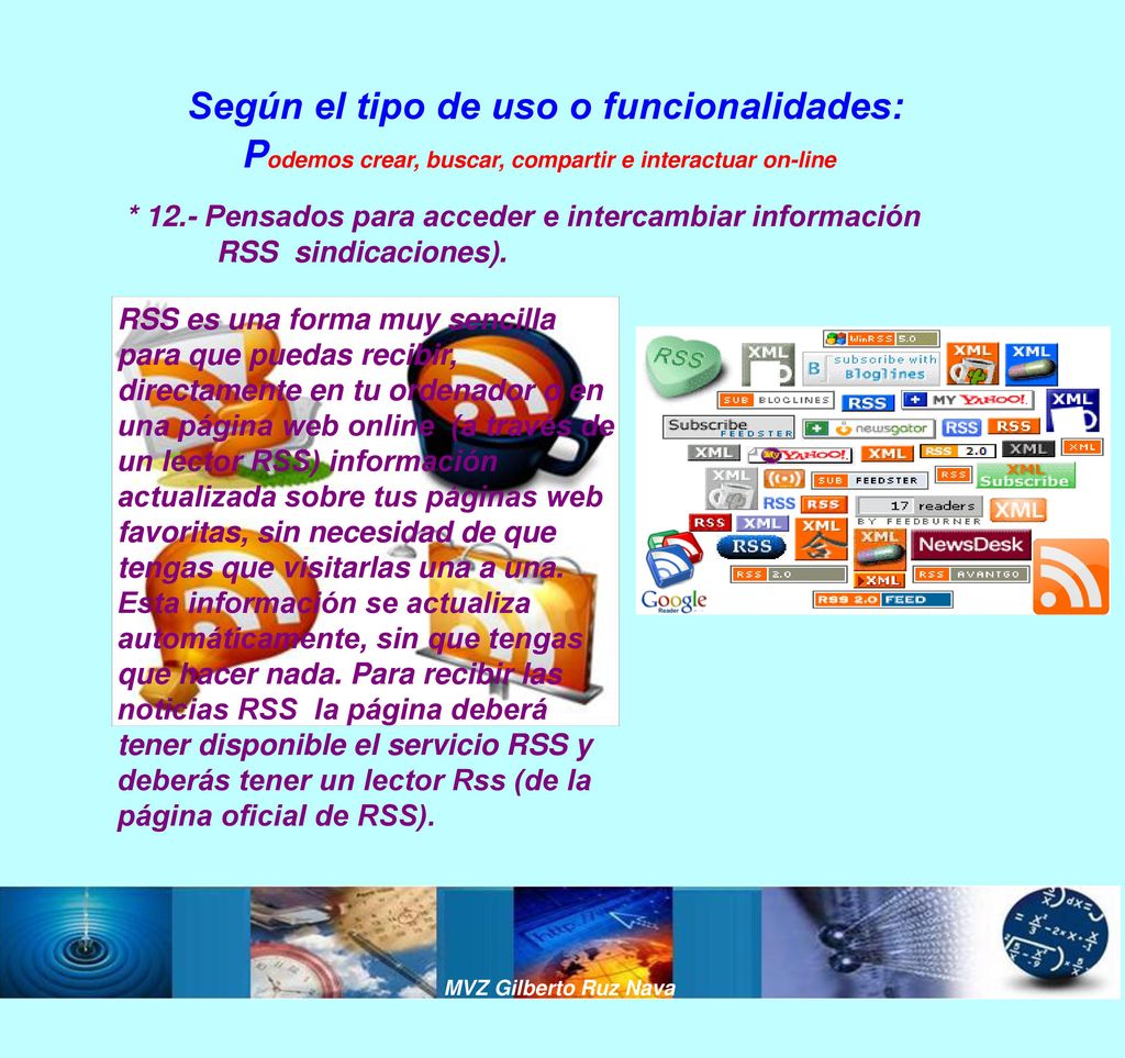 Según el tipo de uso o funcionalidades: