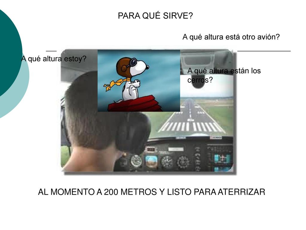 AL MOMENTO A 200 METROS Y LISTO PARA ATERRIZAR
