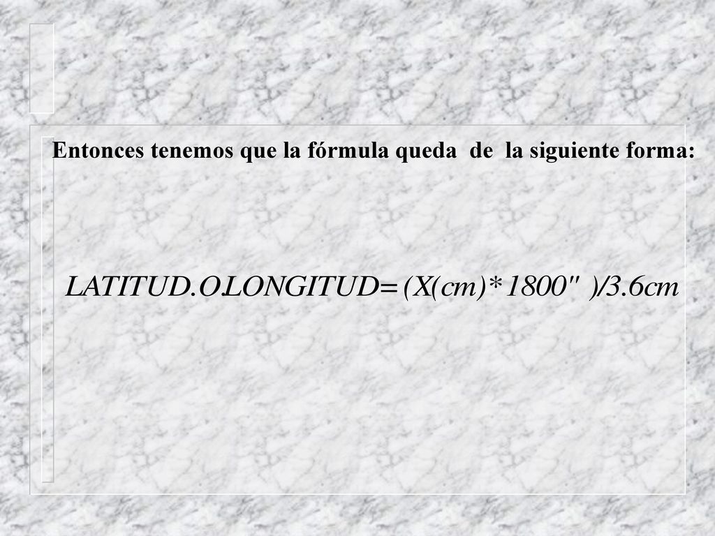 Entonces tenemos que la fórmula queda de la siguiente forma: