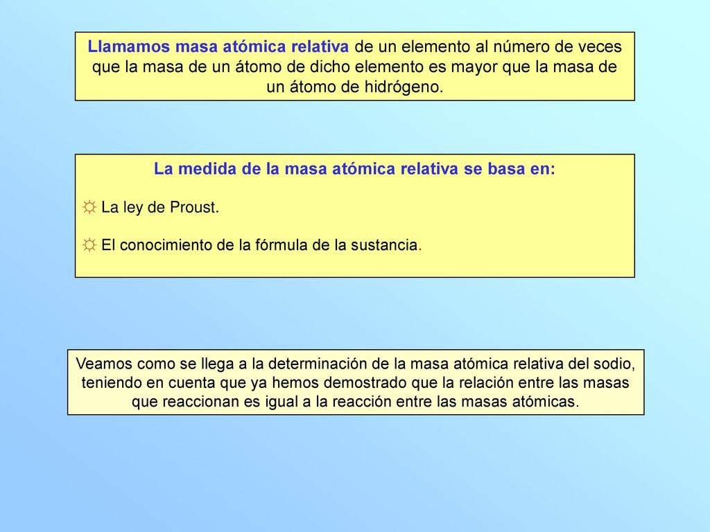 La medida de la masa atómica relativa se basa en: