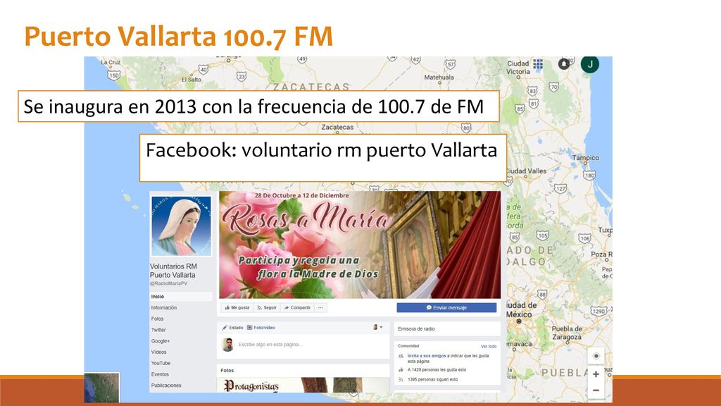 Puerto Vallarta FM Se inaugura en 2013 con la frecuencia de de FM.