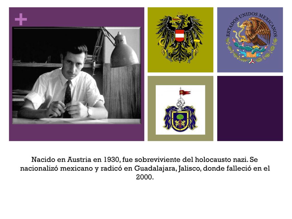 Nacido en Austria en 1930, fue sobreviviente del holocausto nazi